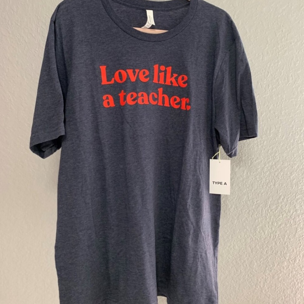 Plus size dark grey graphic tee